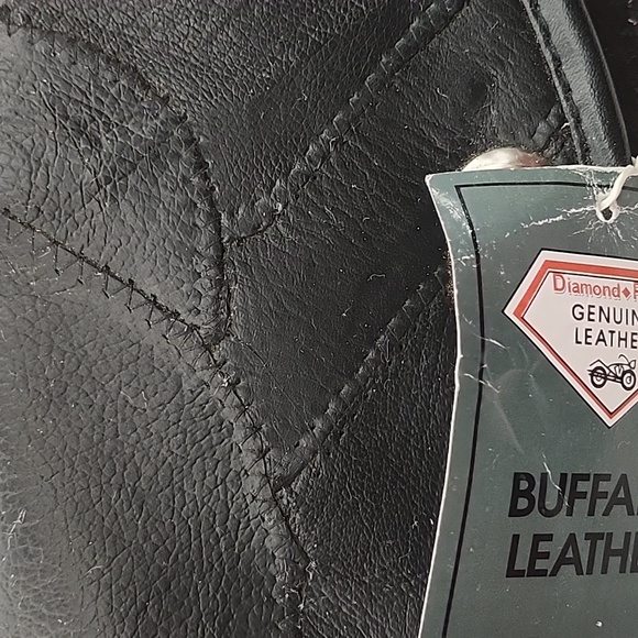 Diamond Plate Leather Windshield Bag for Motorcycles NWT - Picture 5 of 7